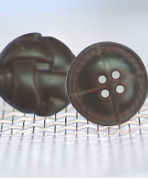 Imitation leather buttons